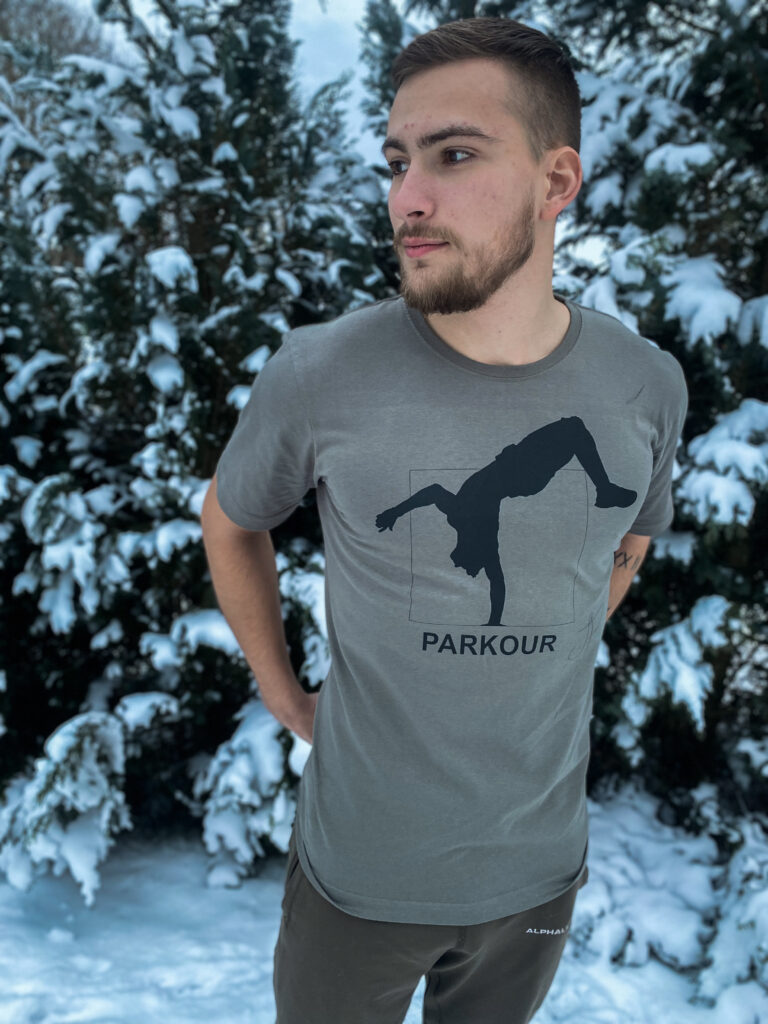 Tričko parkour | Jakub Pančík