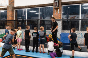 Parkour lekce v Jump Family Plzeň
