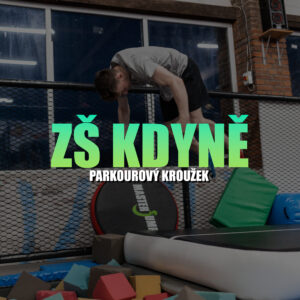 Parkourový kroužek Kdyně Jakub Pančík