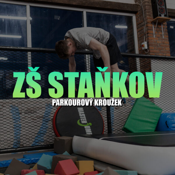 Parkourový kroužek Staňkov Jakub Pančík