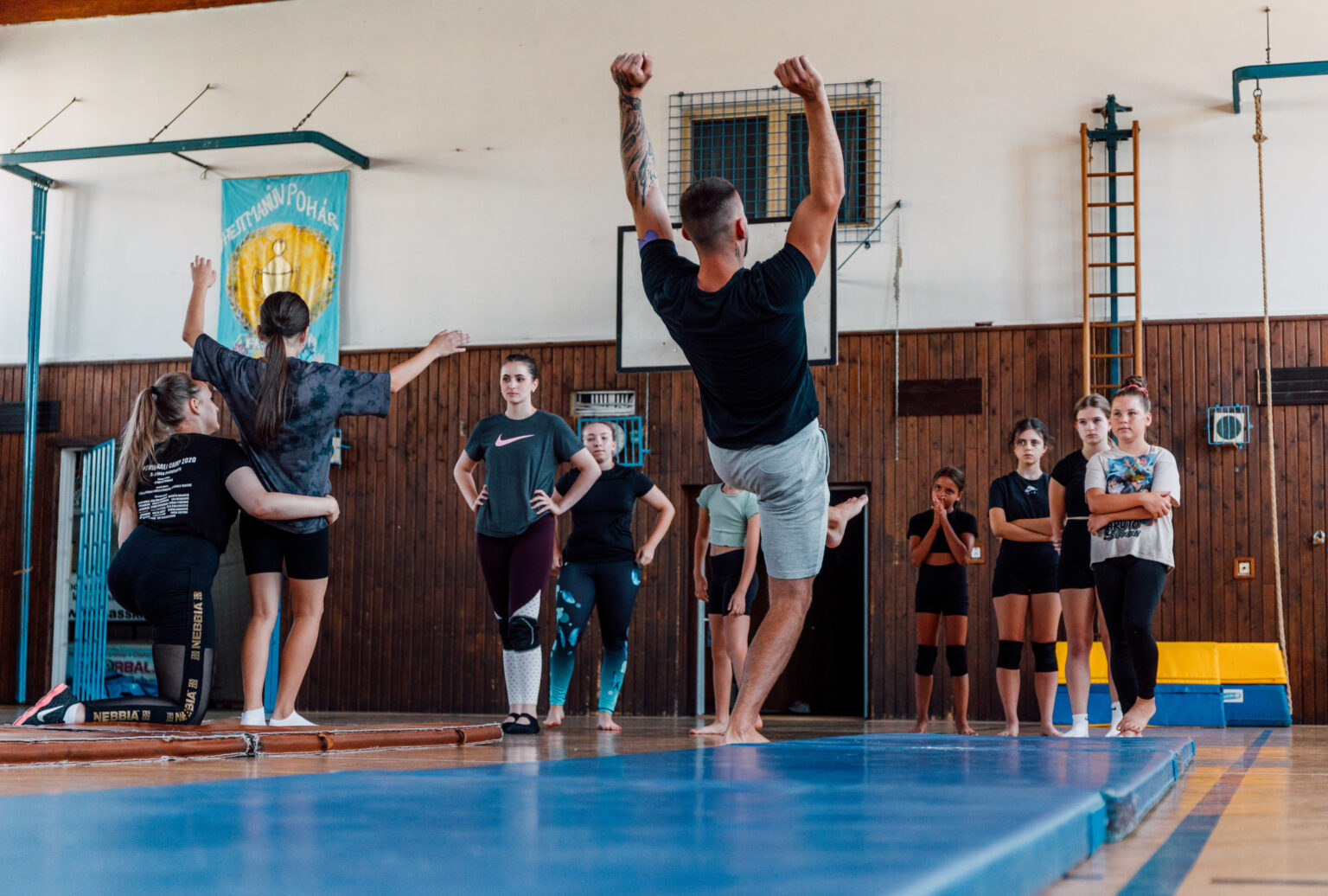 Parkourový a pohybový workshop pro dospělé Praha